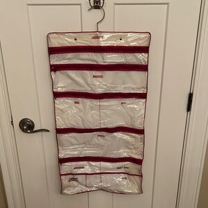 Floral & White Hanging Closet Organizer